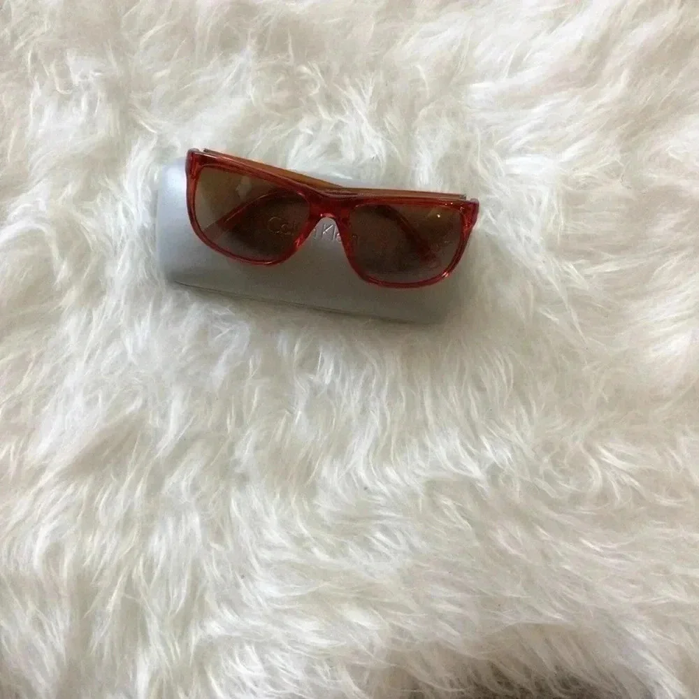 Calvin Klein Sunglasses Orange Men’s Sunglasses‎